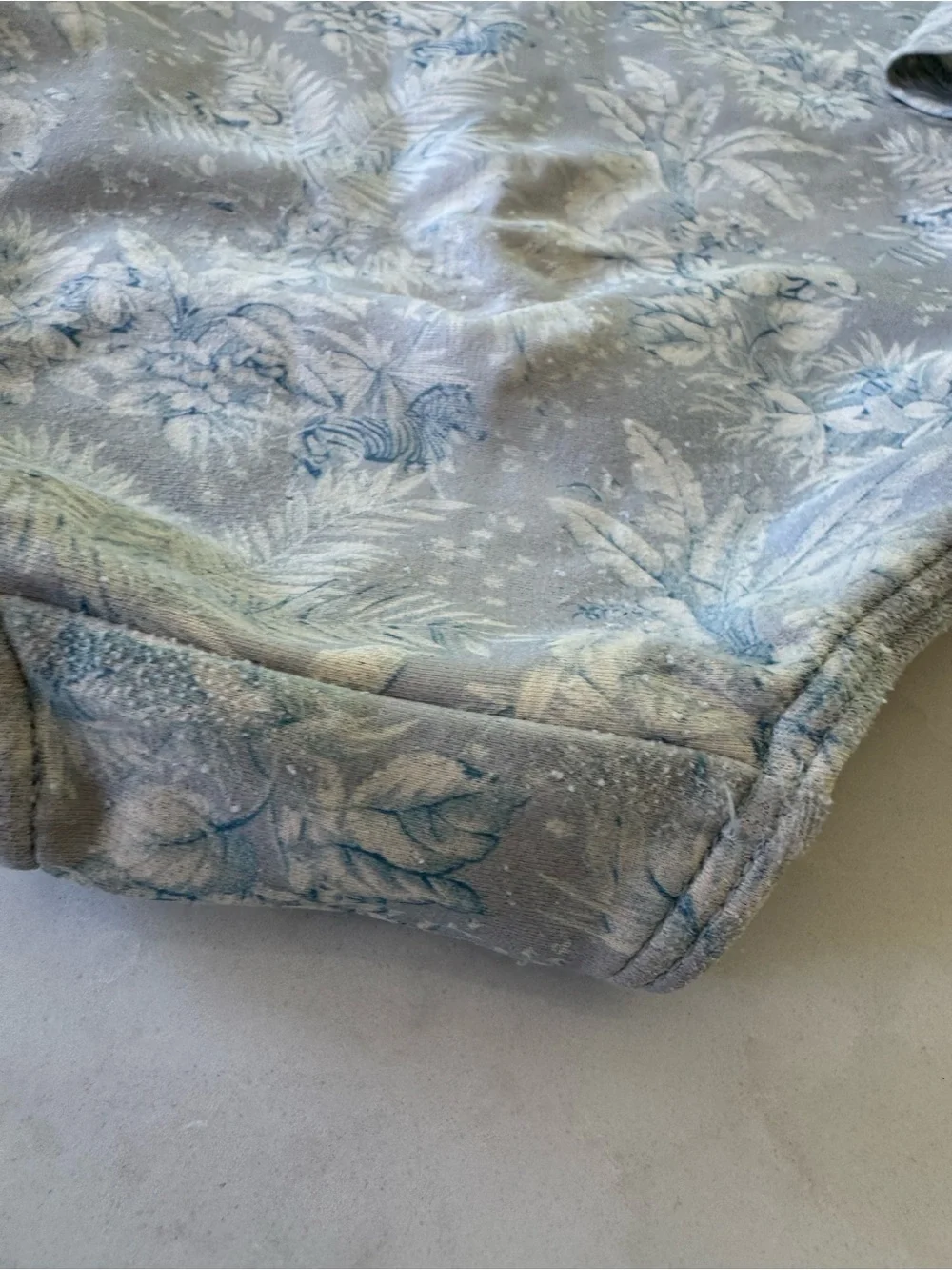 Girls' Long-Sleeve toile Rashguard Swimsuit - Light Blue